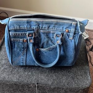 Cute denim jeans purse
